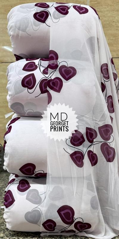 Sajni georgette print Mumbai cotton fabric market