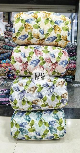 Sajni Latest delta print fabrics in Surat wholesale market