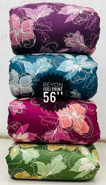Sajni Printed Reyon silk fabric wholesale
