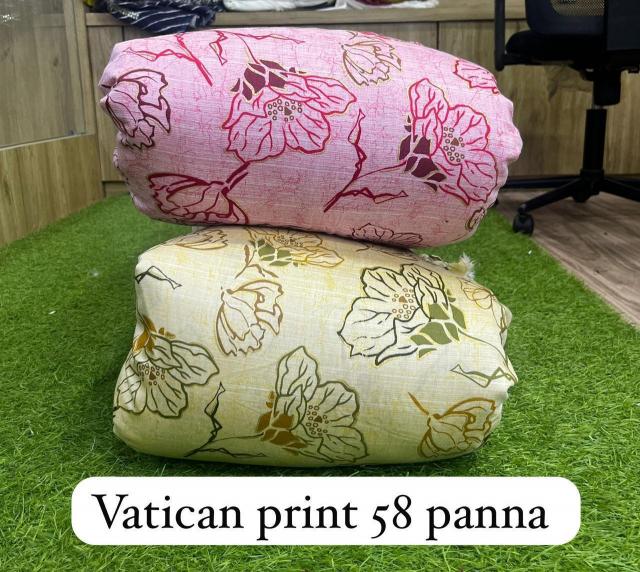 Sajni vatican Block print fabric supplier in Gujarat