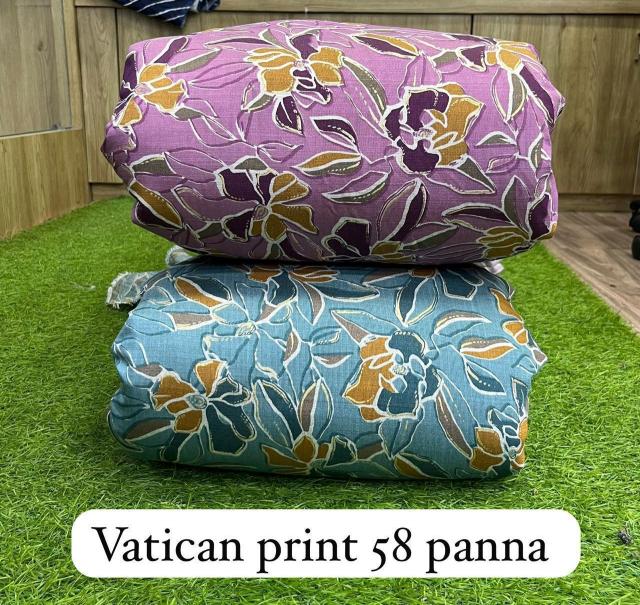 Sajni vatican Printed cotton fabric suppliers in Gujarat