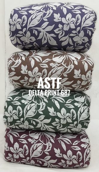 Sajni Wholesale delta print fabrics supplier in Ahmedabad