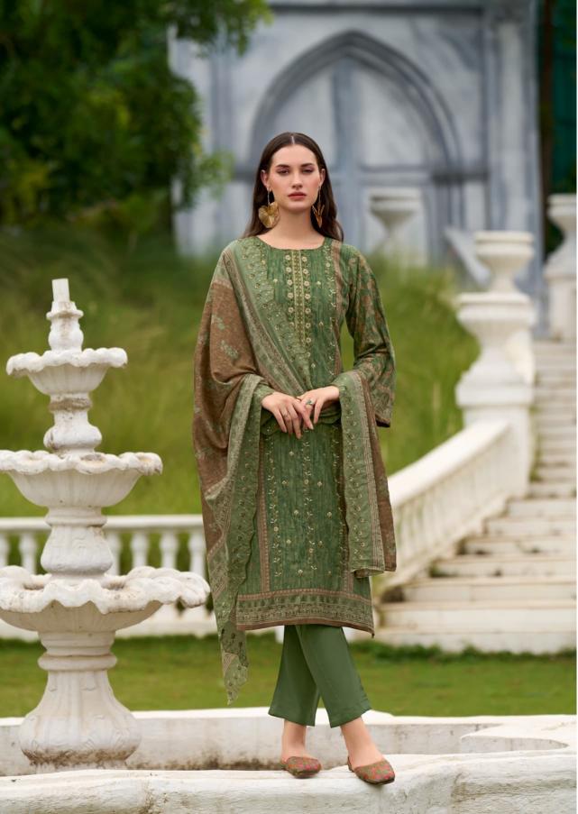 Sharadddha designer bin saeed vol 15 pure cotton Indian mode catalog best dress material brand in india