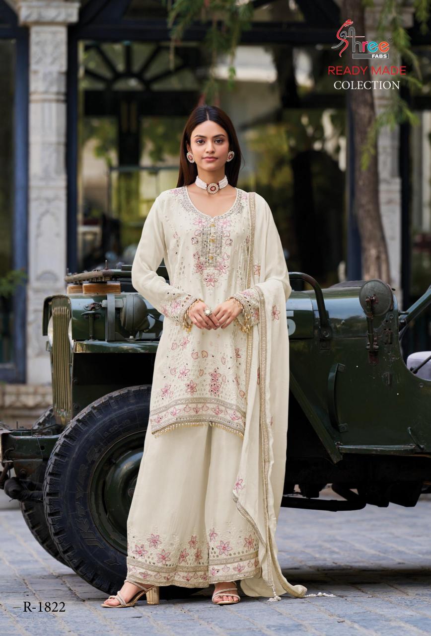 Shree fab dn 1822 air tex chinon viscous top bottom dupatta affordable kurti brands