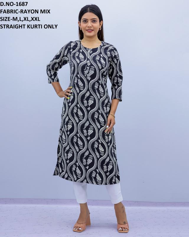 Siara poly cotton & poly rayon top bottom kurti manufacturer in india