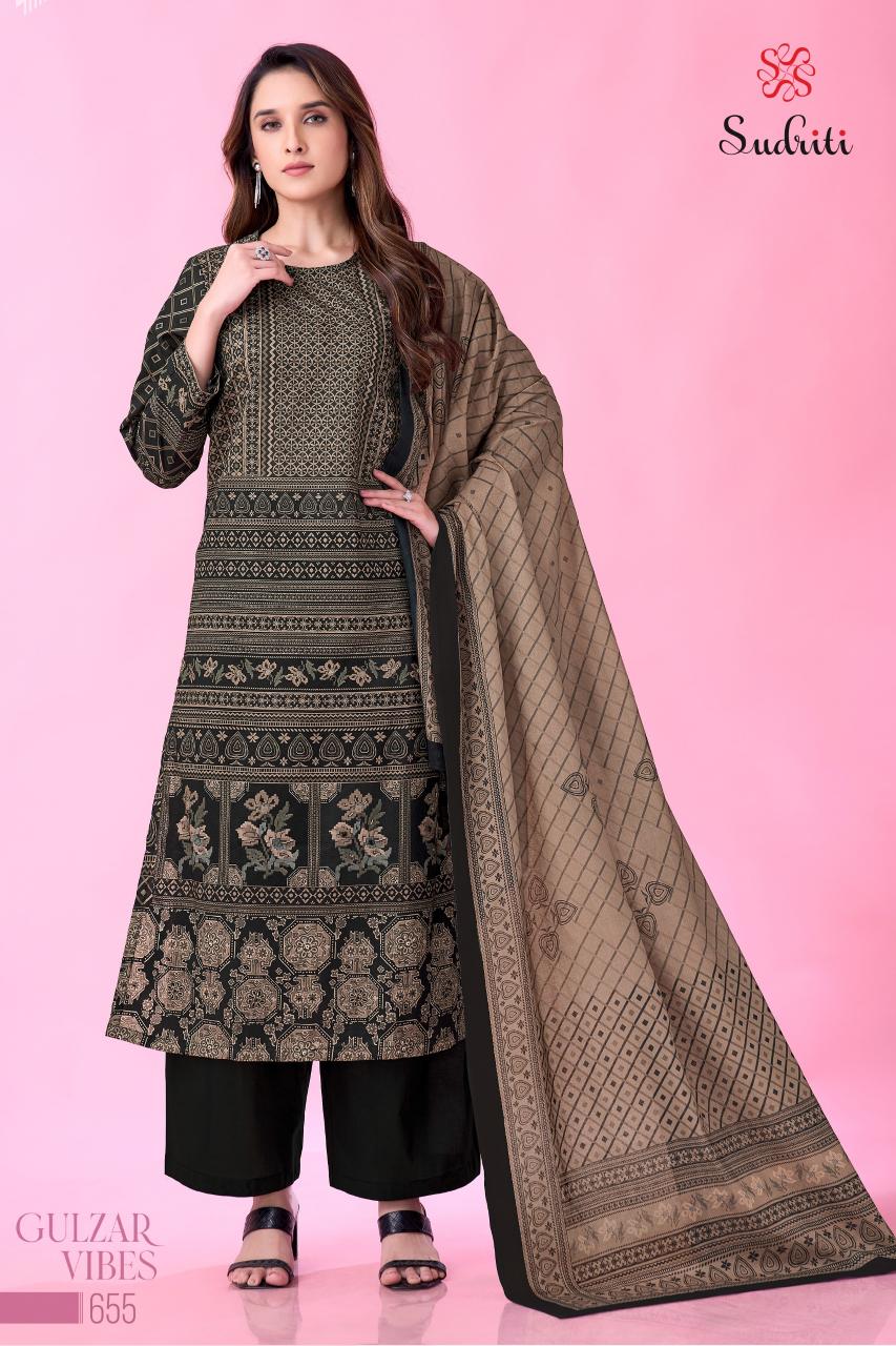 Sudriti gulzar vibes pure cotton digital print dress materials wholesale