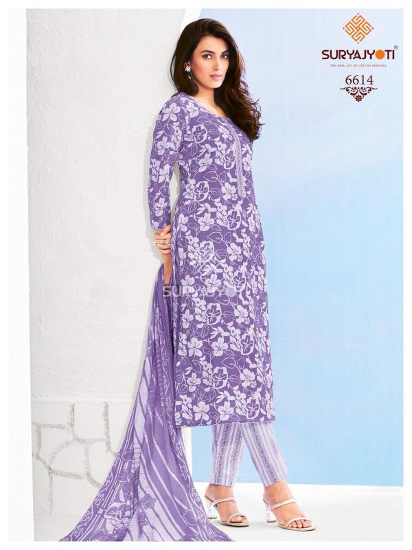 Suryajyoti trendy cotton vol-66 cotton printed dress materials wholesale