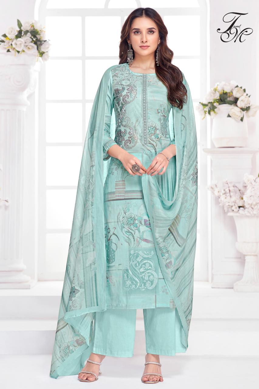 T&M ruhaniyat cotton digital print wholesale cotton dress material in ahmedabad