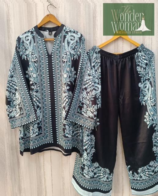 The wonder woman designer studio pakistani style coord set kurti manufacturers in india
