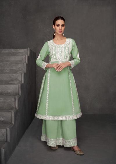 Vamika viscos roman silk famous salwar suit brands in india