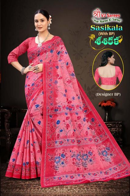 VJ sasikala vol-01 heavy cotton printed saree wholesale market in surat