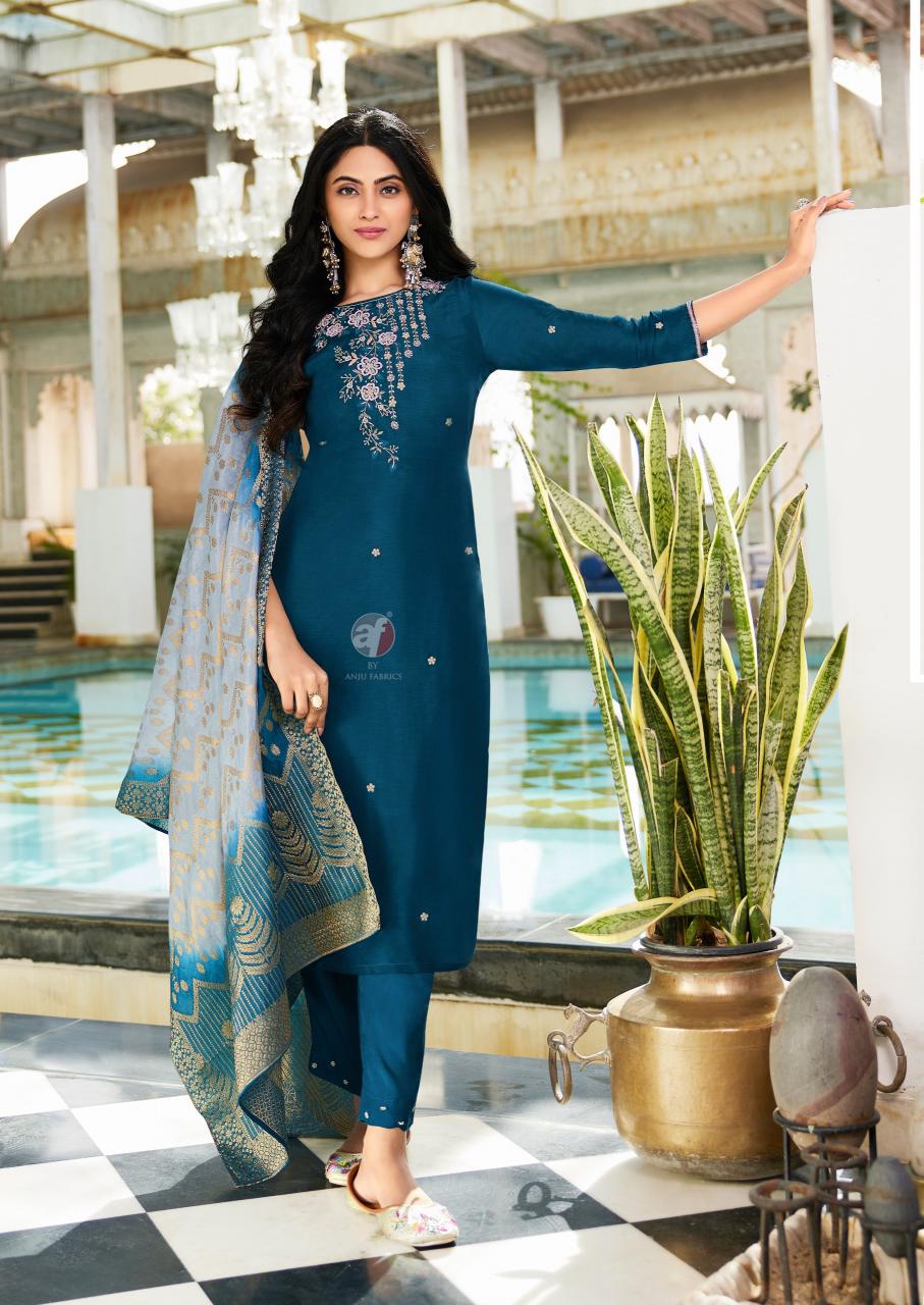 A/f jhalak dola silk 3 pcs kurti manufacturer in india