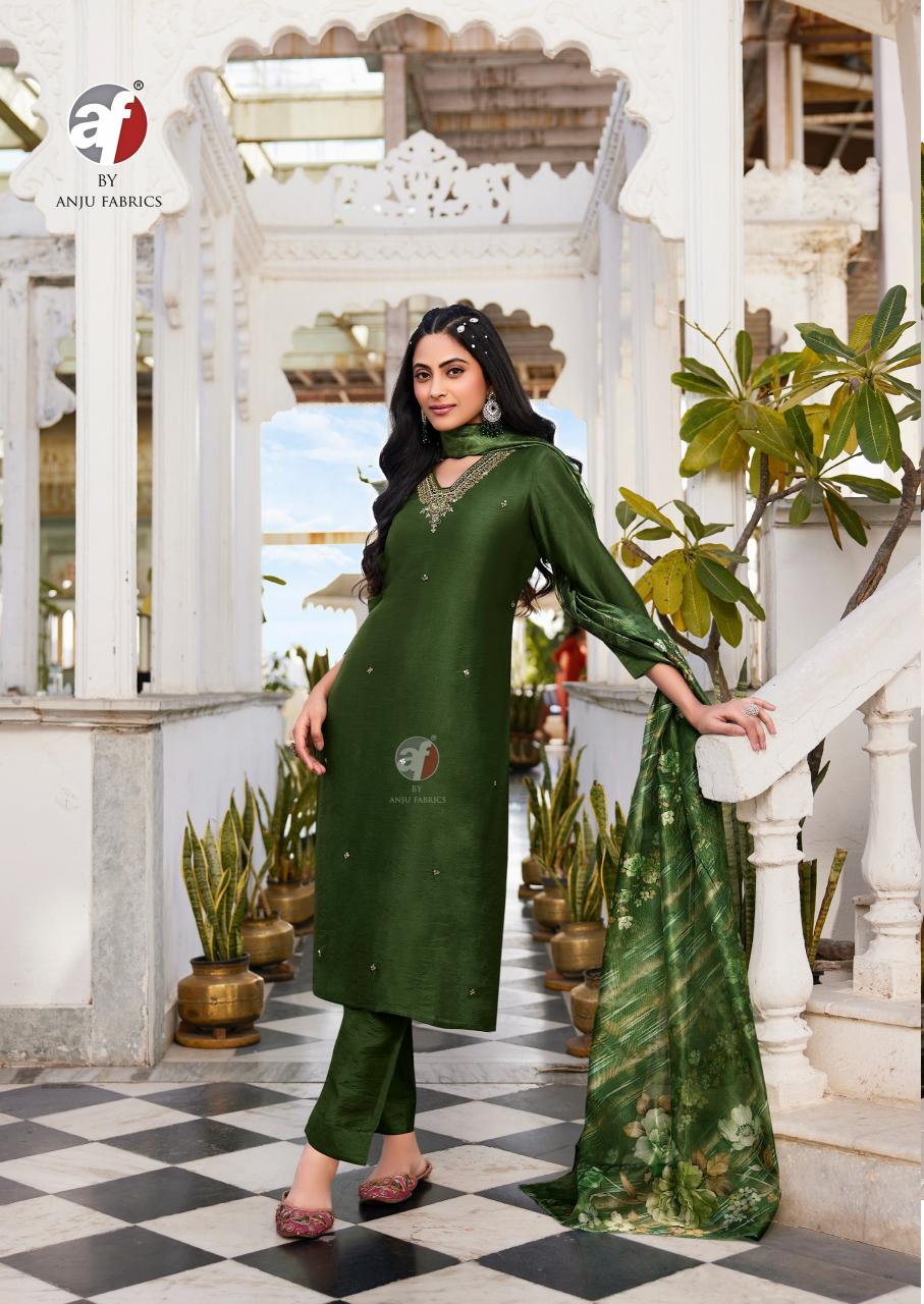 A/f nakhrali vol 6 modal silk 3 pcs kurti wholesale lady clothing