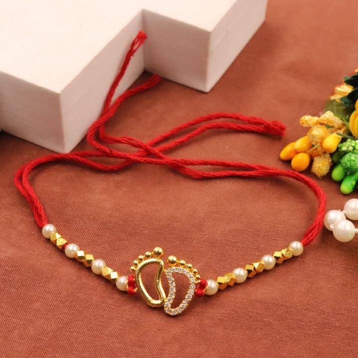 Ad fancy rakhi 155 Imitation jewelry wholesale market