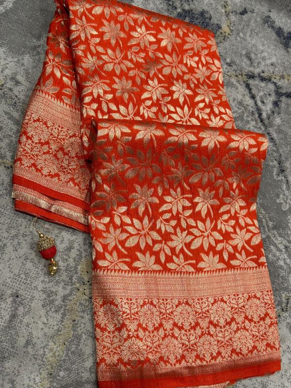 Akshara rakhi special khadi silk saree at wholesale price