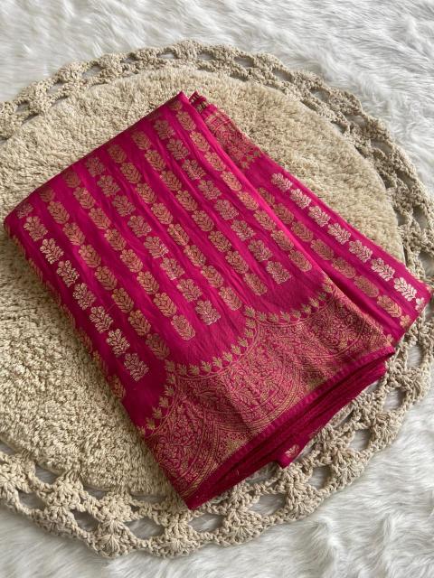 Akshara soft russian silk weaving wholesale saree surat market