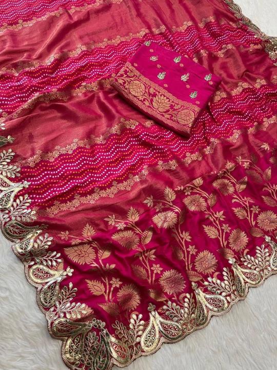 Akshara tissue russian silk surat me saree wholesale market