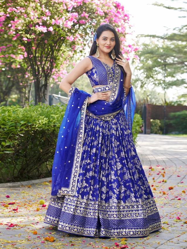 AMRAPALI Dola silk lehenga wholesale shop in delhi