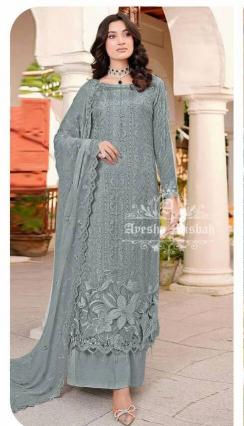 Ayesha Misbah 310 G To L Georgette Salwar suits manufacturers in Mumbai
