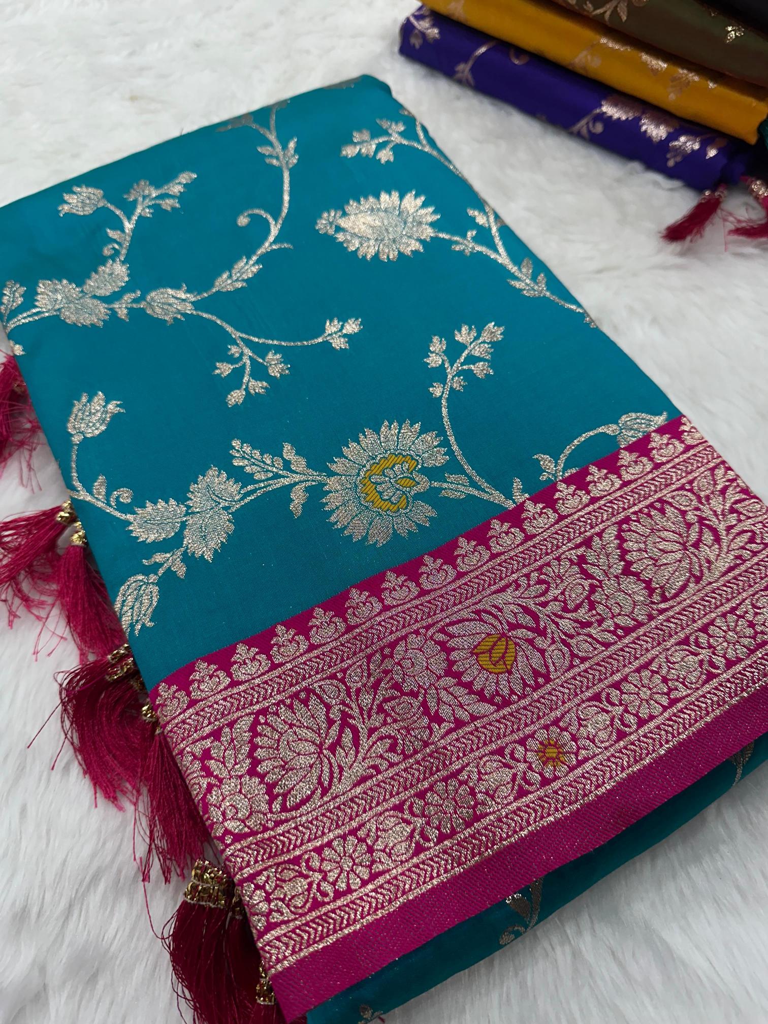 Banarasi-3 banarasi premium soft silk indian saree online shopping in india