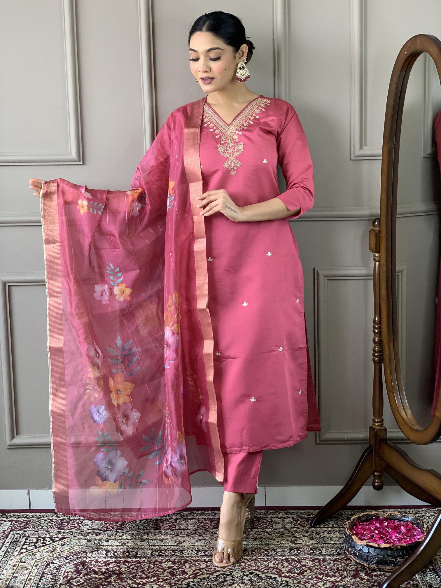 Bitto niharika viscose chanderi v shaped neck kurti wholesale sites for clothing in india