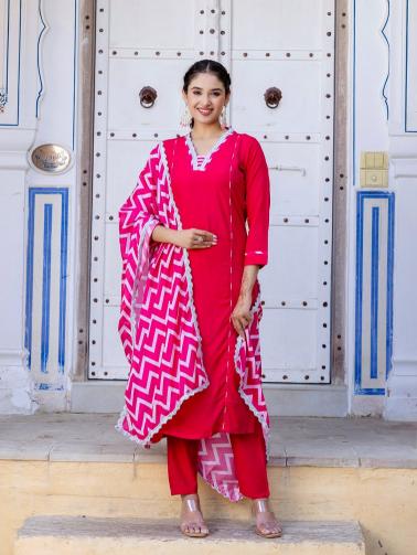 Bitto NK 447gajri straight indian ethnic kurti