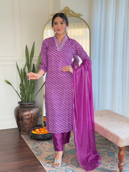 Bitto shreevalli rani muslin 3 pcs kurtis wholesale in surat