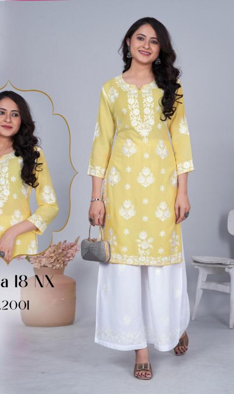 Blue hills victoria vol 18 nx rayon indian kurti with palazzo 