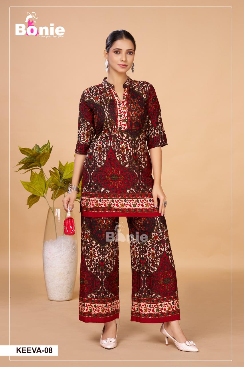 Bonie keeva reyon discharge coord set online wholesale clothing 