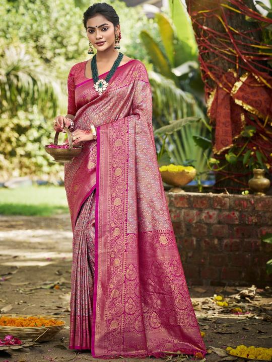 Bunawat chaturi silk vol-03 dharmavaram silk online wholesale saree
