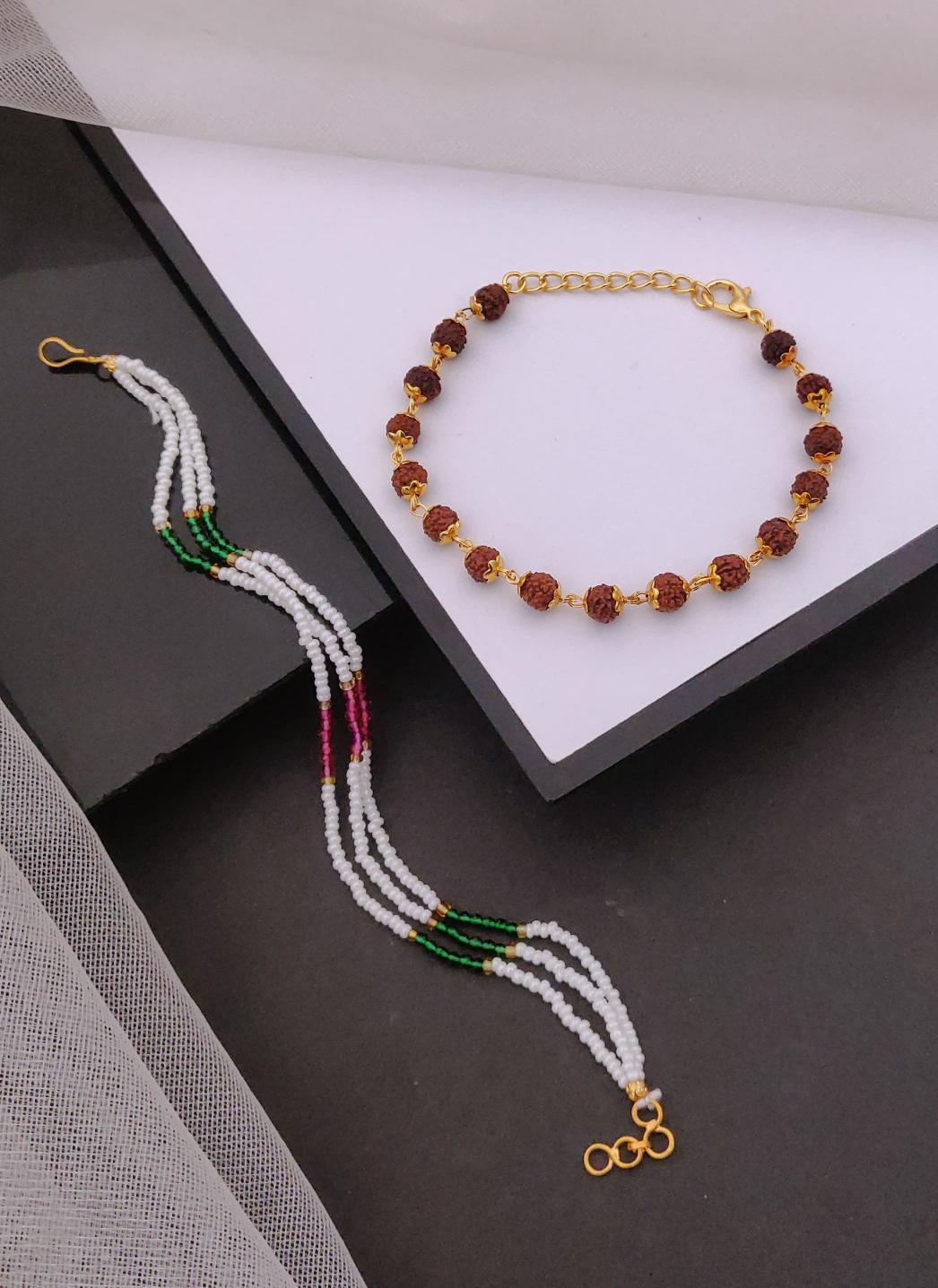 Couple rakhi 102 Cheap imitation jewellery rakhi