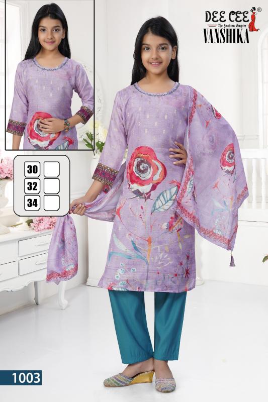 Deecee vanshika digital chanderi silk 3 pcs clothing wholesale websites