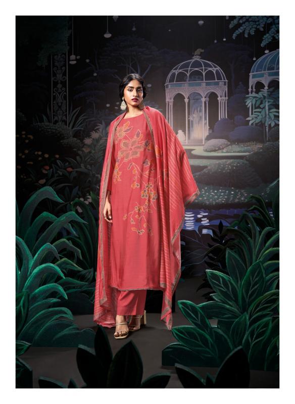 Ganga atha pure bemberg silk indian dress material women
