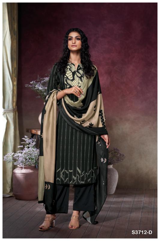 Ganga kessira 3712 cotton printed buy dress material online india