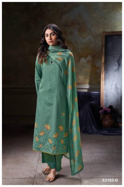 Ganga Kristi Cotton Satin Wholesale designer salwar kameez