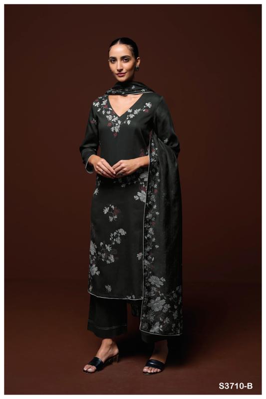 Ganga krutika 3710 cotton printed indian dress material for sale