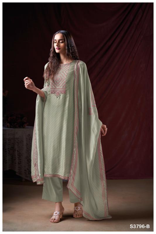 Ganga lysia 3796 bemberg silk indian dress material online amazon