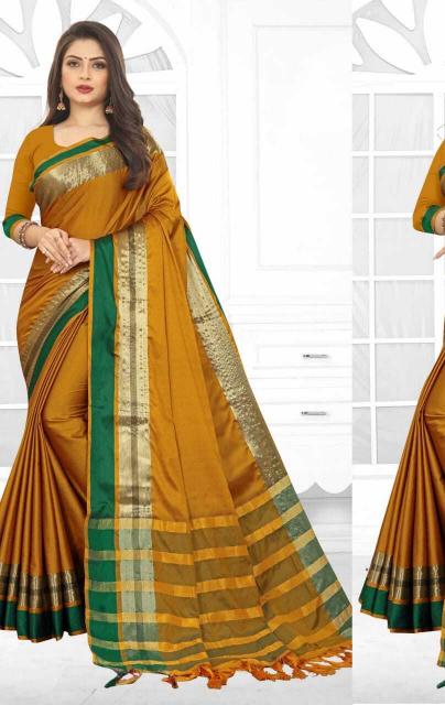 GC aura cotton silk saree wholesalers