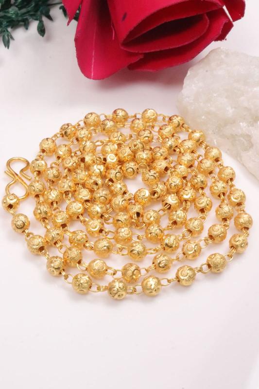 Golden Malabindi 30 inch 97 Designer imitation jewelry in surat