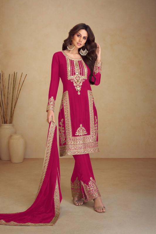 Gulkayra designer apsara vol 5 real chinon salwar suit wholesale market surat