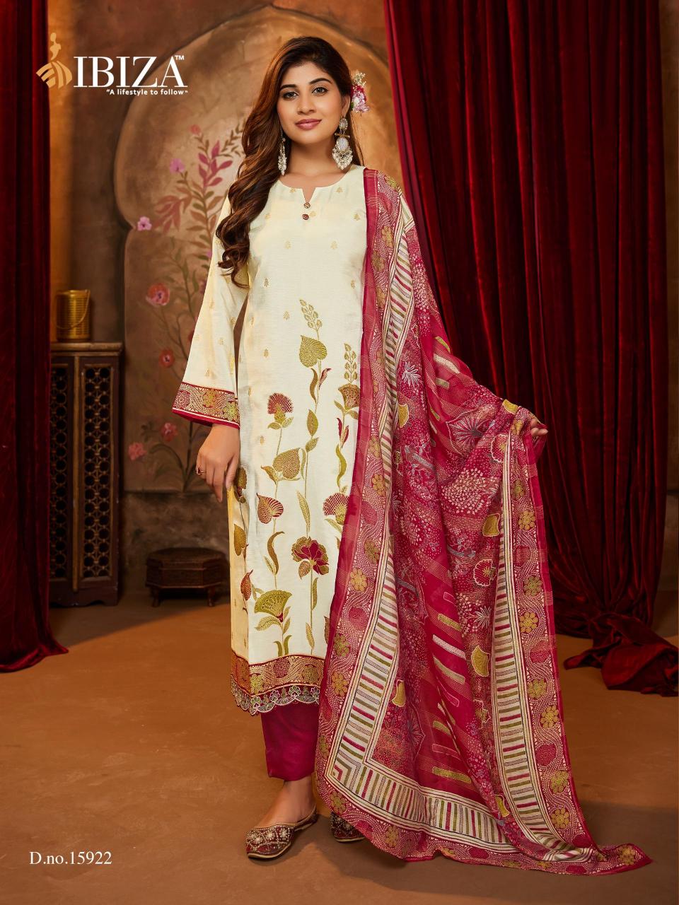 Ibiza casuai dairy gucci silk digital print indian fashion dress material 