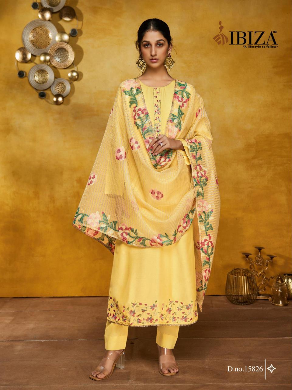 Ibiza lavender bemberg muslin indian dress material wholesale suppliers
