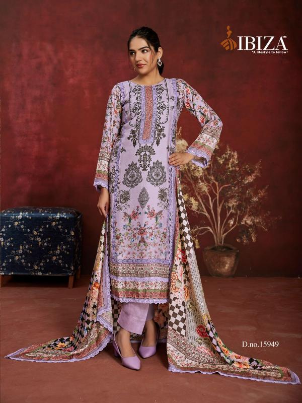 Ibiza riyasat vol 9 bemberg muslin digital print dress material meesho india dress material 
