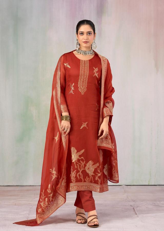 Ibiza sunira burberry jacquard wholesale dress material online