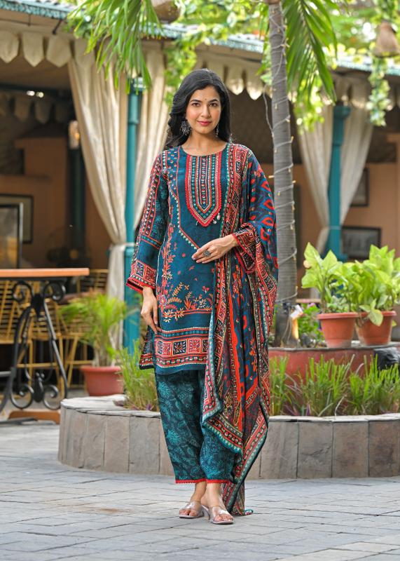 Jaipur maslin crape 3 pcs indian kurtis online shopping in india