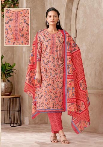 Kala jaipuri vol-8 cotton printed 3 pcs wholesale kurtis in surat with price