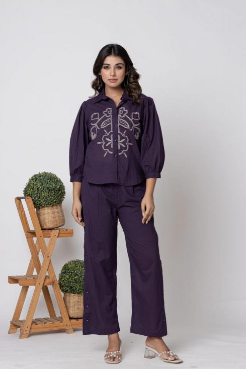 Karma 119 cotton coord set party kurtis online india