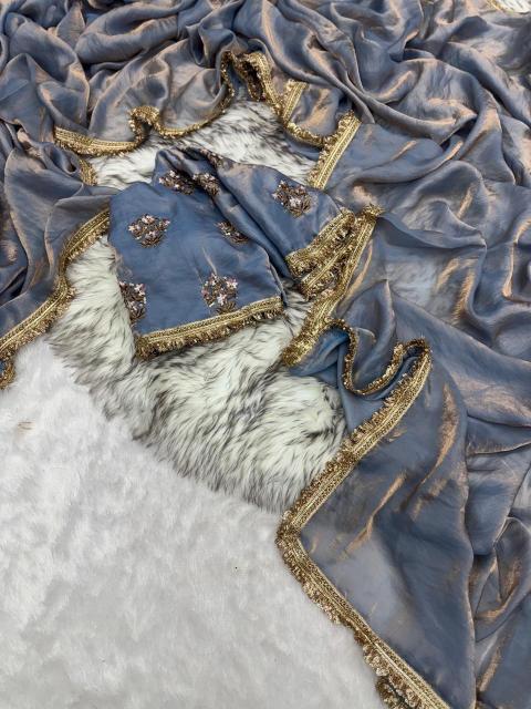 Karma space silk designer wholesale market in surat for sarees