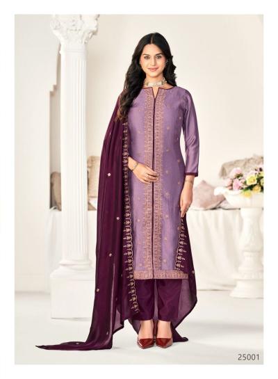 Karma vishnu zarkash vichitra silk cotton dress materials wholesale