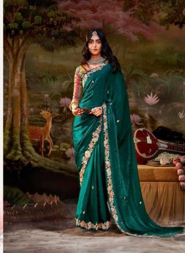 Kimora kajal vol-15 fancy with work designer ethnic sarees online india